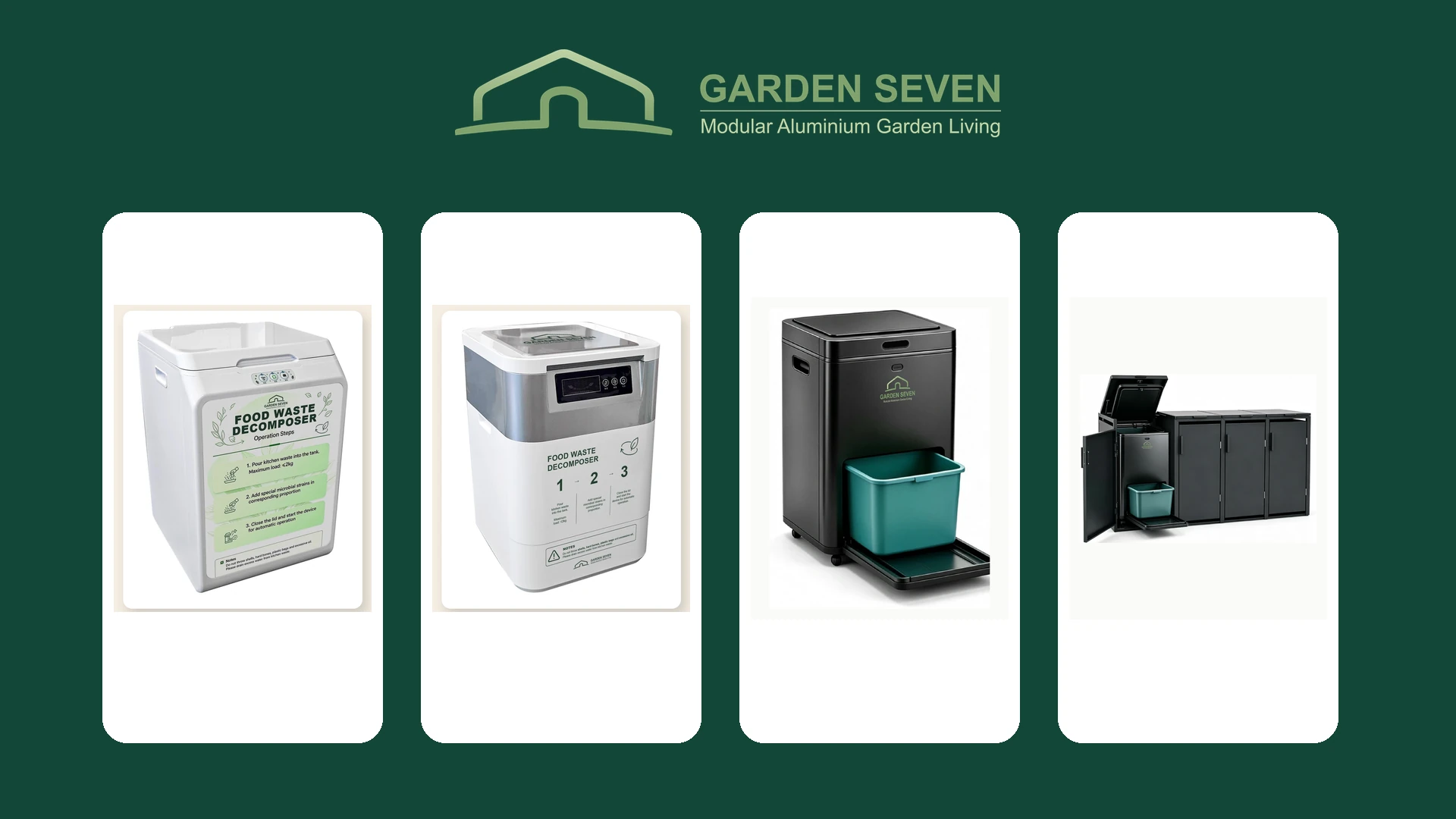 Trade and project enquiry for Garden Seven food waste processing solutions