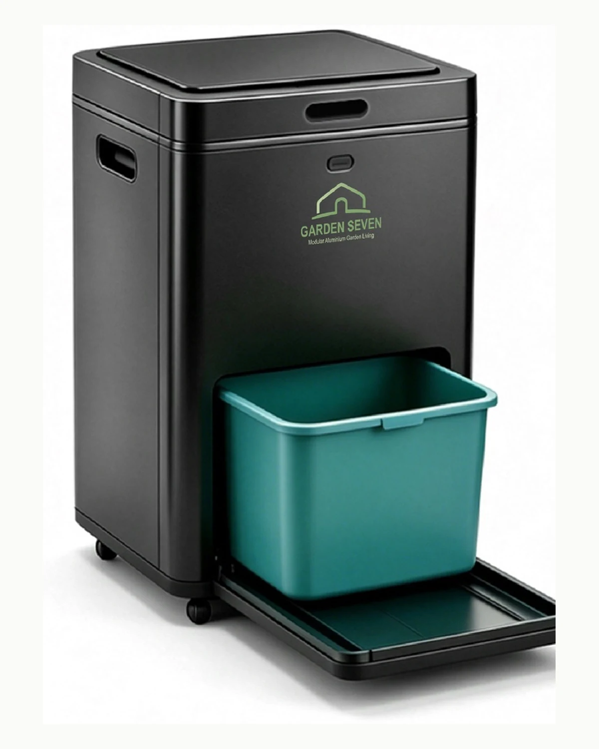 Standalone outdoor bio-composter concept with aluminium enclosure — Coming Soon