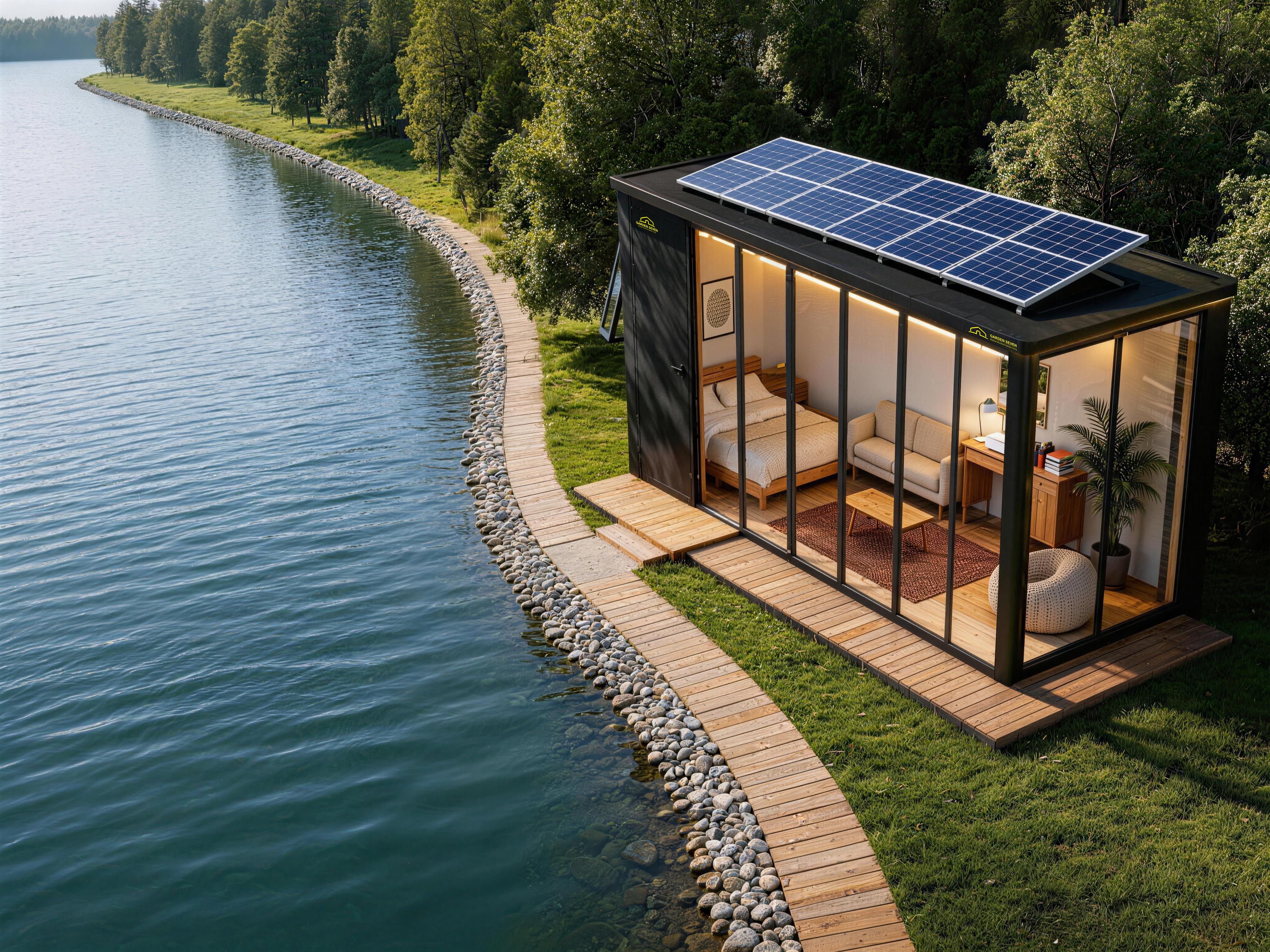 Garden Seven Energy Model — PV and BIPV solar configurations